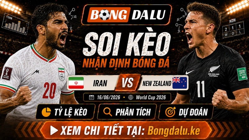  Đội hình xuất quân của Iran vs New Zealand